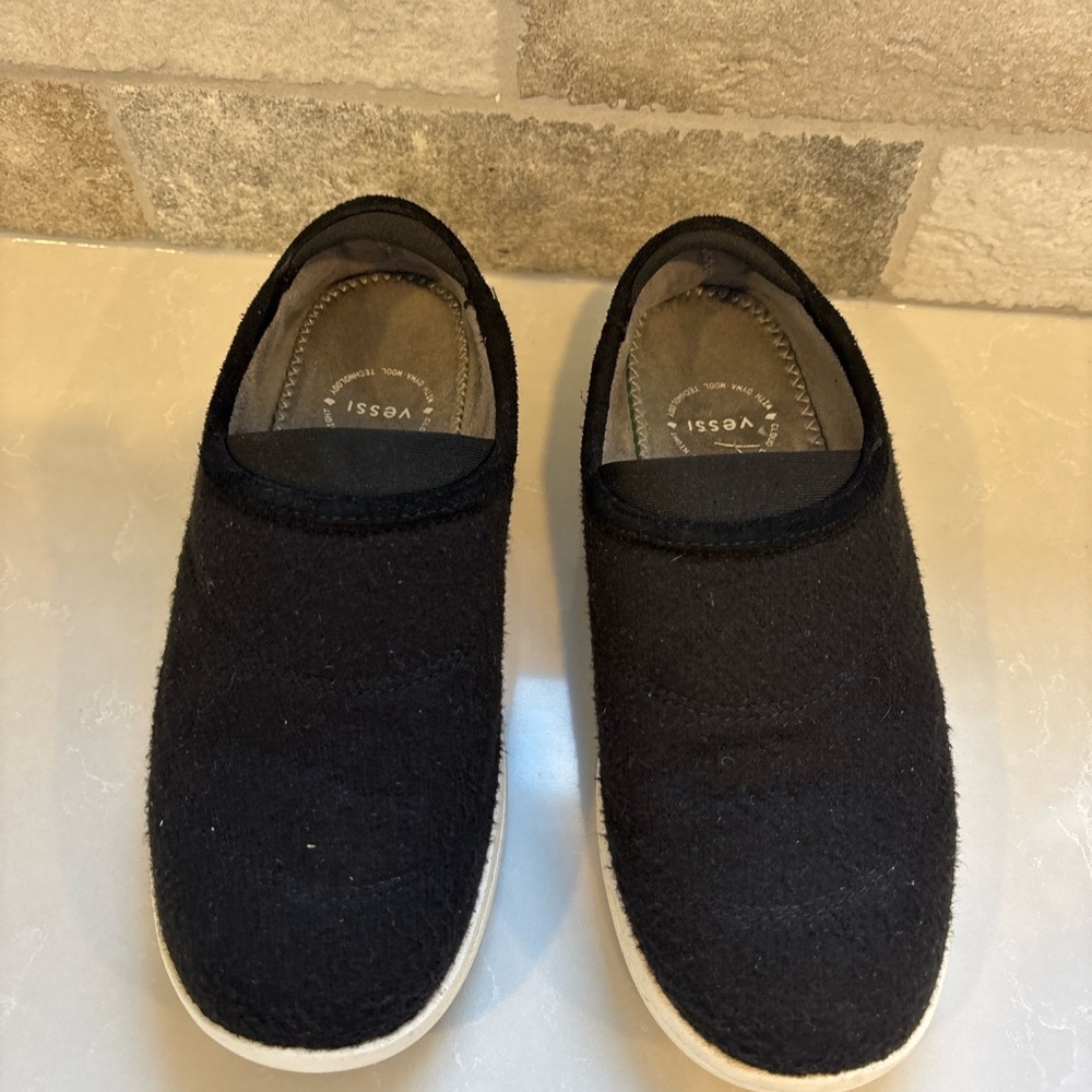 Vessi Sunday Slippers Black Waterproof Knit | Men’s 6 - Picture 8 of 9